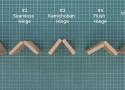 Five Different Styles Of Cardboard Hinges | Hackaday